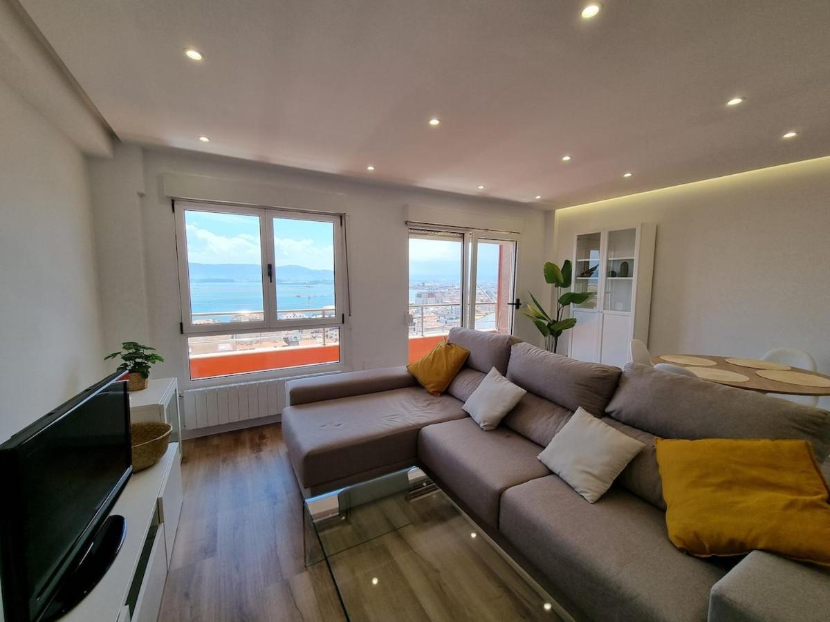C01A01 Apartamento Moderno Con Vistas Al Mar Santander Ngoại thất bức ảnh