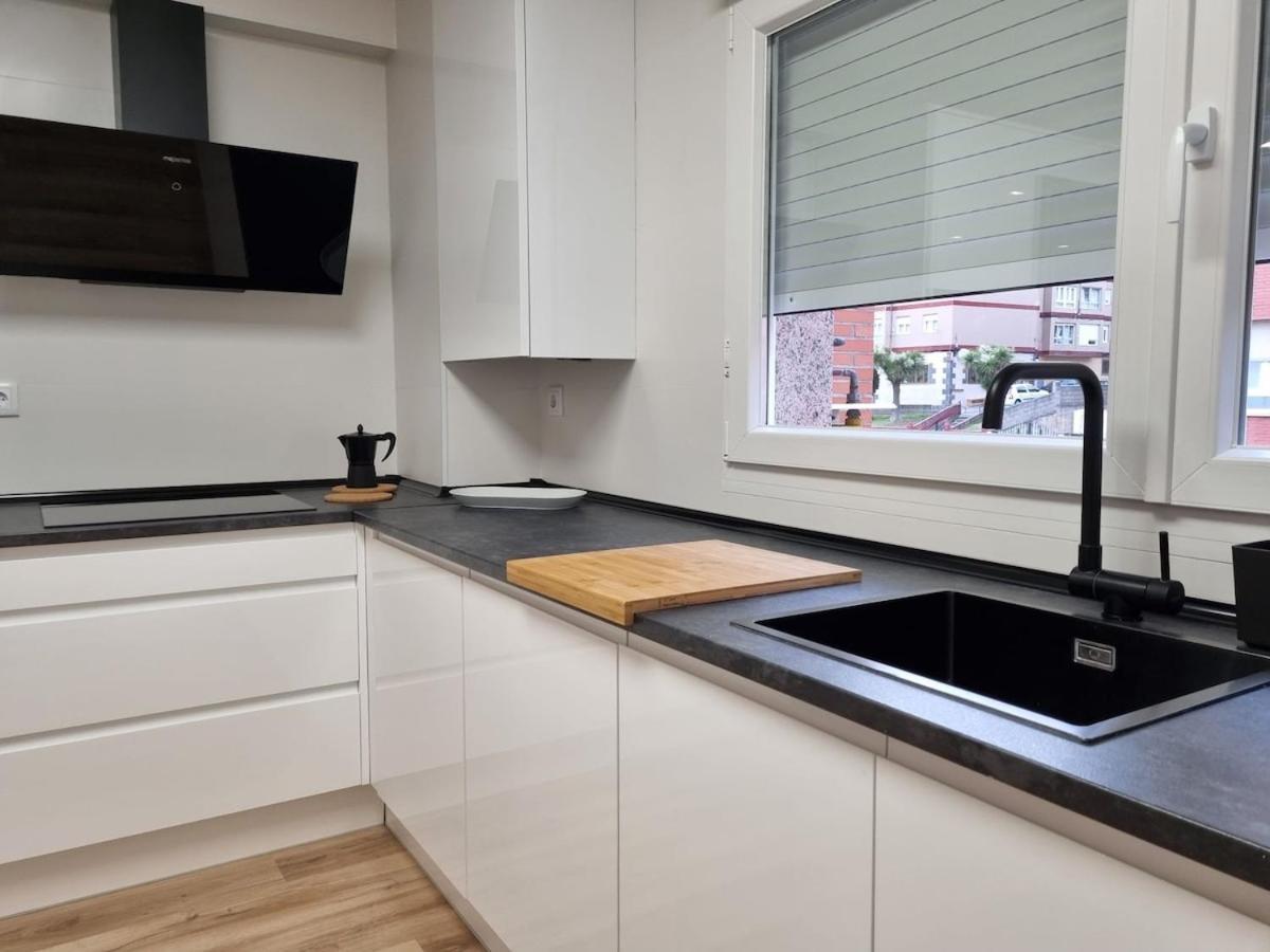 C01A01 Apartamento Moderno Con Vistas Al Mar Santander Ngoại thất bức ảnh